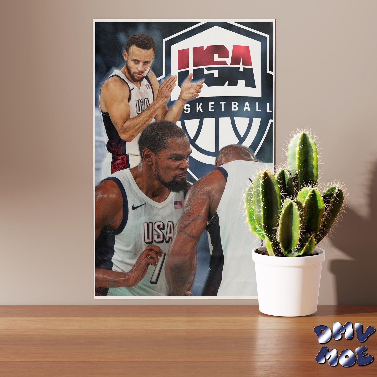 Lebron James, Steph Curry, and Kevin Durant Team USA Poster, KD Poster, Steph Curry Poster, Lebron James Poster, Team USA Basketball Poster