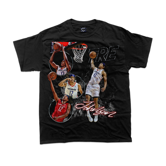 Vintage Style Graphic Tre Johnson Washington Wizards T-Shirt, Tre Johnson Shirt, 90s Style Graphic Tre Johnson Tee